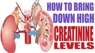 How to bring down or reduce high creatinine levels  prevent kidney failure naturaly [upl. by Scot]