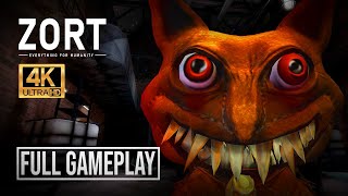 ZORT DEMO FULL GAMEPLAY NO COMMENTARY  4K ULTRA HD [upl. by Joo]