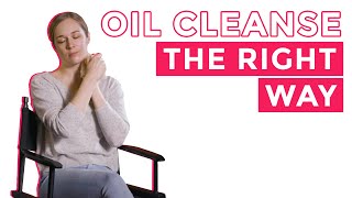 How To Oil Cleanse  The Oil Cleansing Method with Britta Plug [upl. by Dola310]