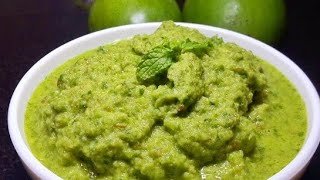 ಮಾವಿನ ಕಾಯಿ ಪುದೀನಾ ಚಟ್ನಿ  Mavinakayi Pudina Chutney  Raw Mango Mint Chutney  Kachhe Aam Chutney [upl. by Henrion]