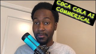 ASMR Coca Cola AI Generated Commercial Controversy [upl. by Yelats]