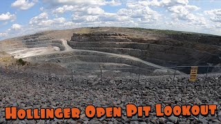 Hollinger Open Pit Lookout Timmins Ontario [upl. by Kerwin]