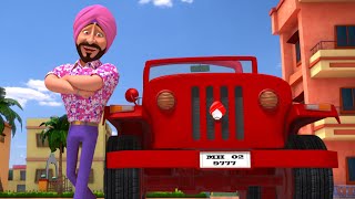 Papa Di Car  ਪਾਪਾ ਦੀ ਕਾਰ  TMKOC Punjabi Rhymes nurseryrhymes punjabi [upl. by Eul]