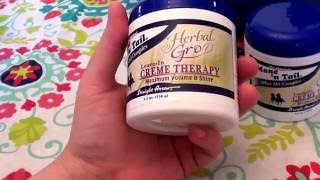 Mane n Tail Straight Arrow Herbal Gro LeaveIn Creme Therapy REVIEW [upl. by Adnorrehs434]