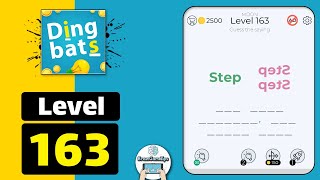 Dingbats Level 163 Step Walkthrough [upl. by Lamprey]