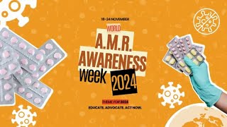 World Antimicrobial Resistance AMR Awareness Week 2024  Jaiprakash Hospital  AWR [upl. by Ttenyl]