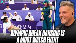 Break Dancing Debuts At The Olympics And Its Hilarious  Pat McAfee Reacts [upl. by Bundy]