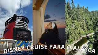 VLOG 1 DIA EM VANCOUVER E INDO PARA O CRUZEIRO DA DISNEY PARA O ALASCA  COMO É O DISNEY CRUISE [upl. by Bili]