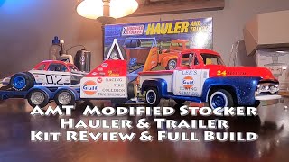 MCB006 AMT 1 25 Modified Stocker Hauler amp Truck Full Build [upl. by Arramahs]