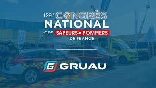 Gruau au Congrès National des Sapeurs Pompiers 2023 à Toulouse  SAVE THE DATE [upl. by Namaan]