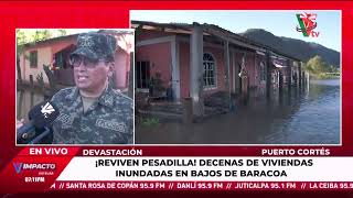 Familias son evacuadas en Bajos de Baracoa por inundaciones [upl. by Ardin841]