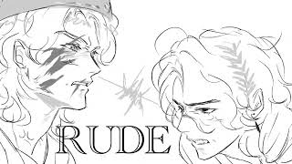 Rude  EPIC The Musical Antinous x Telemachus [upl. by Sivrup]