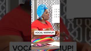 BEST Quick Vocal Warmup for SINGERS wVocal Coach shorts [upl. by Elttil]