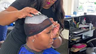 Partial Quick Weave  Bowl Cut [upl. by Ermey]