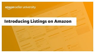 Introducing Listings on Amazon [upl. by Barina967]