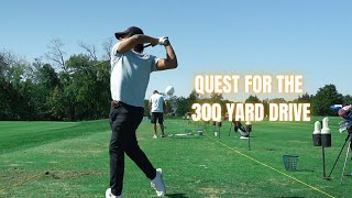 How long will it take a 14 Handicap Golfer to hit a 300 Yard Drive  Road to 300 Ep1 [upl. by Kristal]