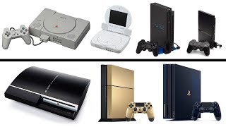 All PlayStation Console Generations Unboxing 19942019 PS1 PS2 PS3 PS4 [upl. by Wilser]