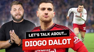 Diogo Dalot Ten Hags Mr Consistency 🏅 [upl. by Walther]