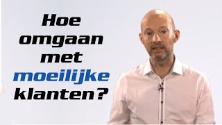 Omgaan met moeilijke klanten [upl. by Bogey]