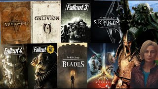 Ranking EVERY Bethesda RPG WORST TO BEST Top 8 Games Including Starfield [upl. by Tebzil]