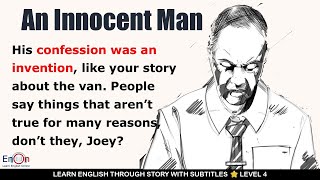 Improve English  Learn English through story level 4 An Innocent Man  EnOn  Learn English Online [upl. by Kienan]