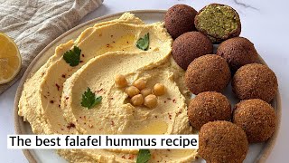 Topsecret recipe  Authentic falafel amp creamy hummus 🧆 [upl. by Tepper]