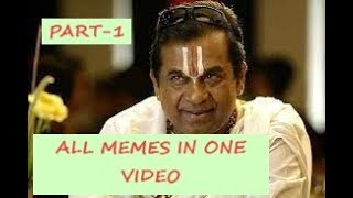 Brahmanandam Comedy Memes Ultimate Comedy  Telugu Comedy King  brahmanandam  Part1 [upl. by Einapets109]