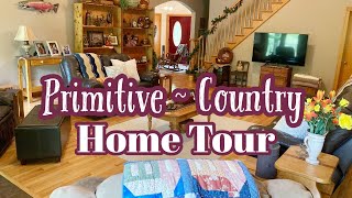 Tour my Primitive Country decorated home 🐑 [upl. by Poulter]