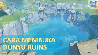 Cara Membuka Dunyu Ruins  Segel Puzzle  Genshin Impact Indonesia [upl. by Elita]