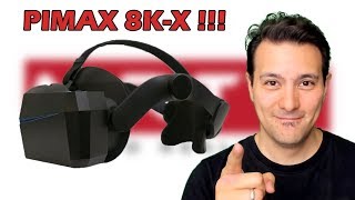 EVERYTHING Pimax Announced Today  Including Pimax 8KX Pimax 8K Audio Headstrap Controllers [upl. by Nivrae338]