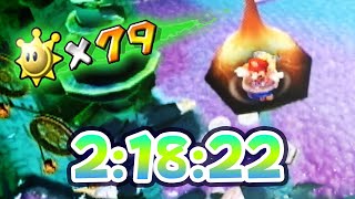 Super Mario Sunshine 79 Shines in 21822 [upl. by Ahscrop]