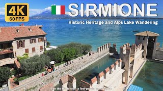 ItalySirmione Walking Tour  Historic Heritage and Alps Lake Garda Wandering 4K 60FPS [upl. by Longley]