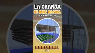 Granja de MOBS Survival 17 🧟‍♂️🦴 shorts [upl. by Klatt]