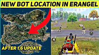 NEW BOT LOCATIONS OF ERANGEL BGMI AND PUBG MOBILE  NEW SECRET BOT LOCATIONS  ASIA SERVER [upl. by Adiam589]