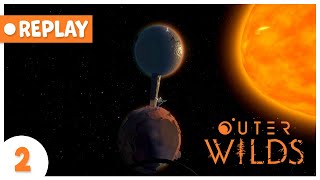 🪐 Outer Wilds • Suite de la Sablière Rouge avec loxplay 2 ⋆˚₊‧ [upl. by Magee552]