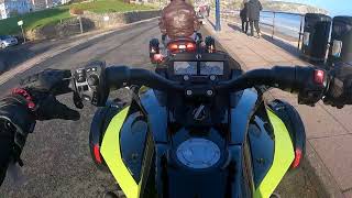 R1Liz  CanAm Spyder F3S  First Ride [upl. by Sowell]