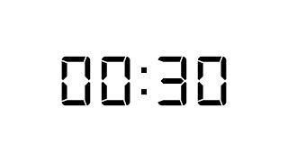 30 seconds countdown digital timer [upl. by Stilu19]