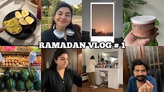 Ramadan Vlogs Pehli Sehri Aur Iftaari  Organising Our ENTIRE room  GlossipsVlogs [upl. by Halland852]