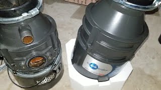 Garbage Disposal Badger 100 WATER LEAK  DISASSEMBLE  REVIEW  IN BOX [upl. by Toomay936]