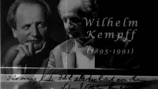 Wilhelm Kempff Piano Sonata in A minor K 310  Movement 1 Mozart  1962 DG Recording [upl. by Zabrina]