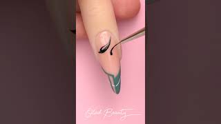 Awesome Nails Art Tutorial 💅nails nailart nailtutorial [upl. by Babita609]