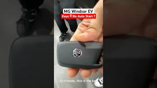 MG Windsor EV keys and Door Handles feature manishbhardwaj mgwindsorev carreviews2024 shorts [upl. by Ck]