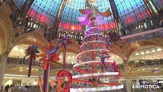 Galeries Lafayette le sapin 2023 [upl. by Aneleasor]