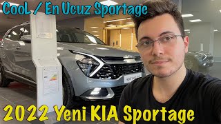 YENI 2022 KIA SPORTAGE COOL  EN UCUZ SPORTAGE  16 Dizel 136Hp  3008 ve Tucsondan iyi mi [upl. by Stutzman]