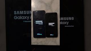 Galaxy A12 vs Galaxy S22 reboot test shorts youtube tech [upl. by Yedarb]