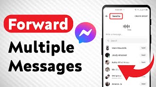 How to Forward Multiple Messages on Messenger Updated [upl. by Hiroko389]