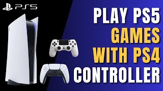 How to Play PS5 Games with PS4 Controller [upl. by Ahseel]