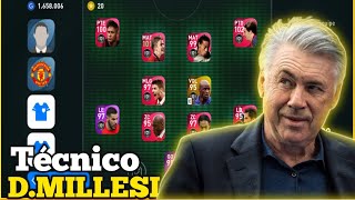 TÉCNICO DMILLESI FORMAÇÃO 4222 MAIS DOIDA DO PES 2021 MOBILE [upl. by Eidob]