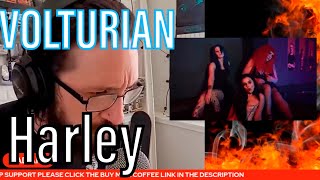 METALHEAD REACTS VOLTURIAN  Harley Official Video [upl. by Joann]