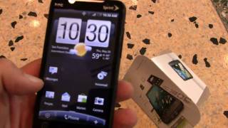 HTC Evo 4G Unboxing [upl. by Imot]